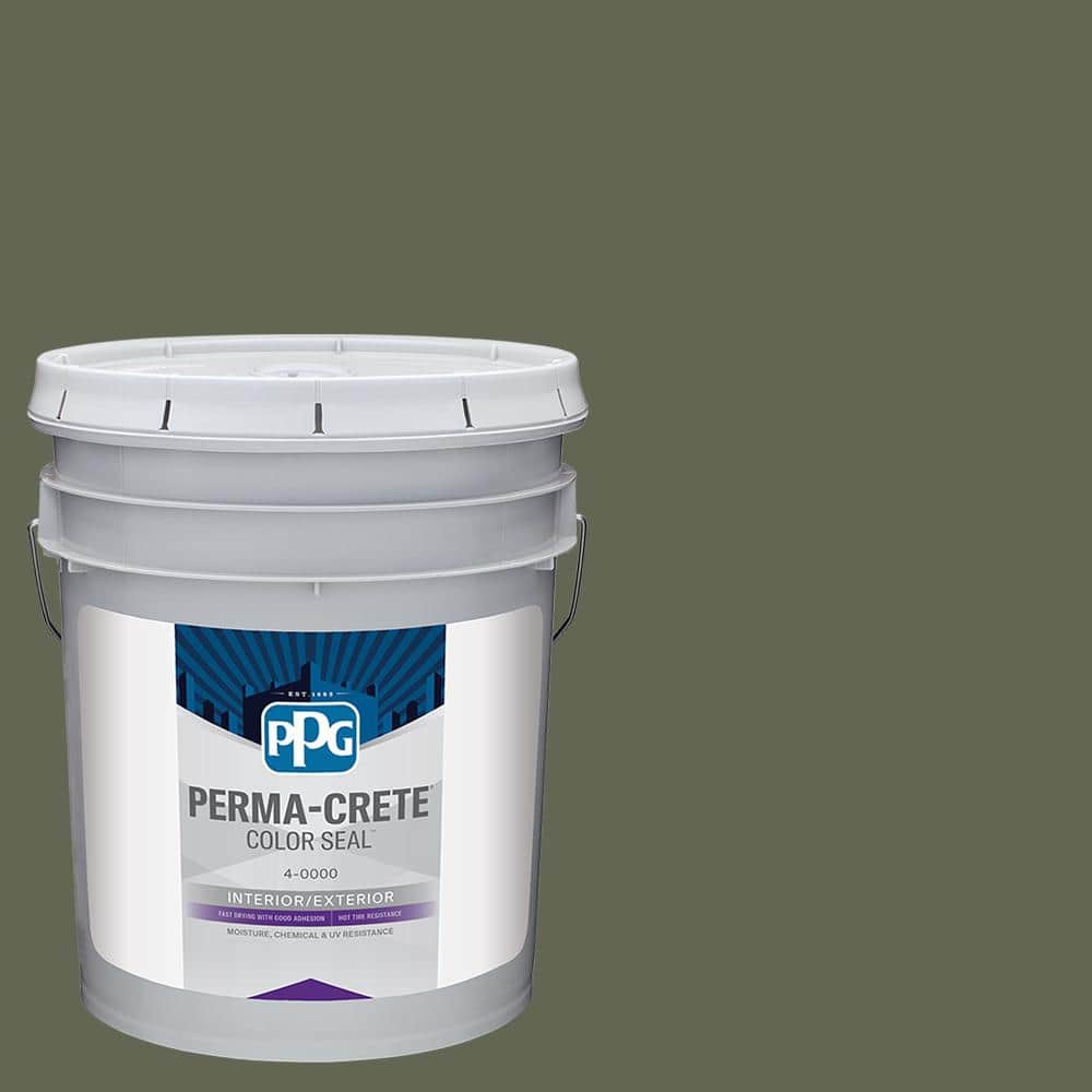 Perma-Crete Color Seal 5 gal. PPG1127-6 Winning Ticket Satin Interior/Exterior Concrete Stain