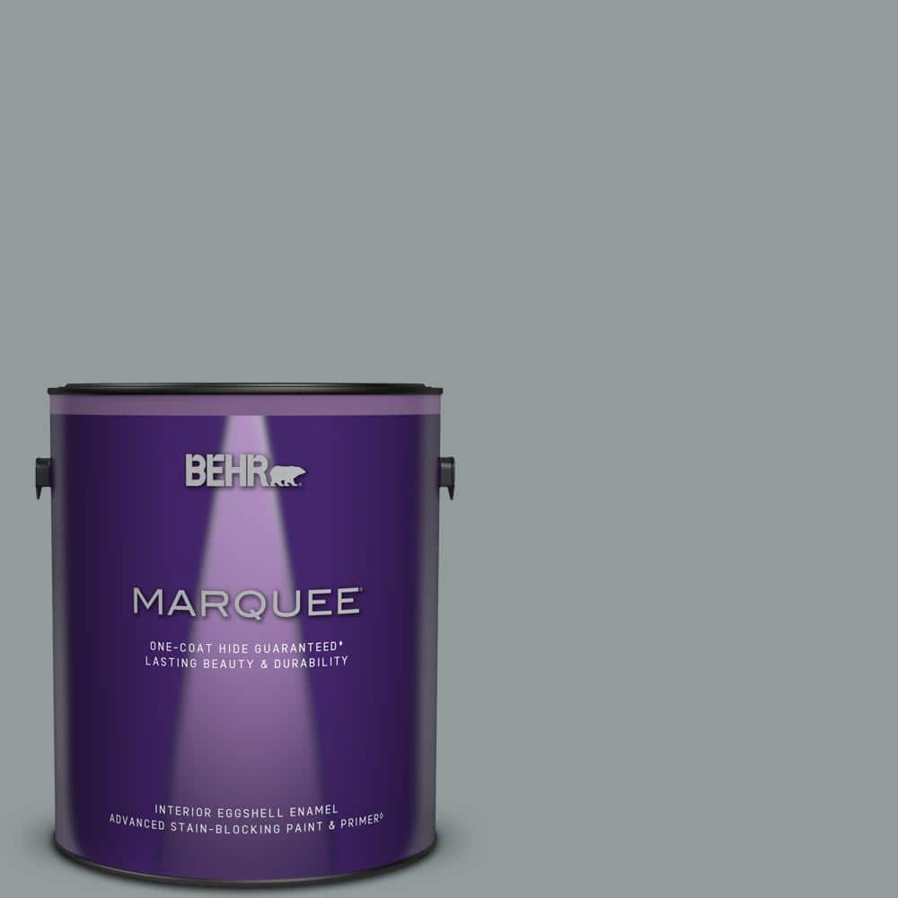 BEHR MARQUEE 1 gal. #720F-4 Stone Fence Eggshell Enamel Interior Paint & Primer