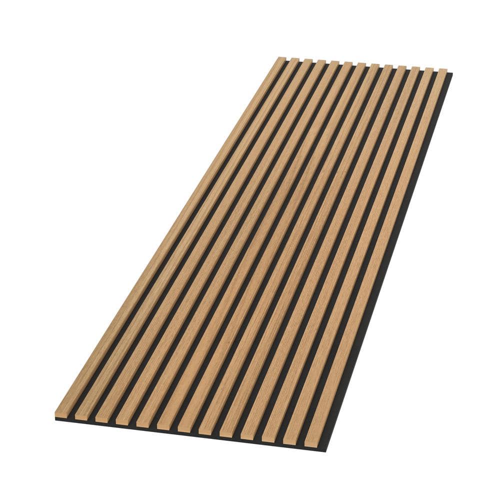 Ejoy 94 in. x 23.6 in x 0.8 in. Acoustic Vinyl Wall Cladding Siding Board (Set of 1-Piece)