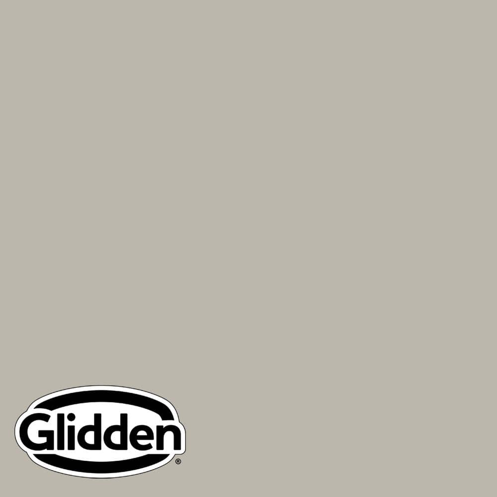 Glidden Premium 5 gal. PPG1007-3 Ghost Writer Flat Interior Latex Paint