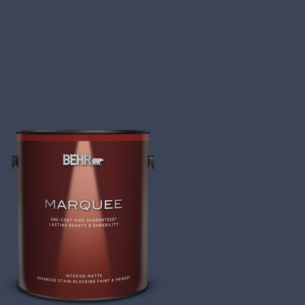 BEHR MARQUEE 1 gal. #600F-7 Soulful Music Matte Interior Paint & Primer