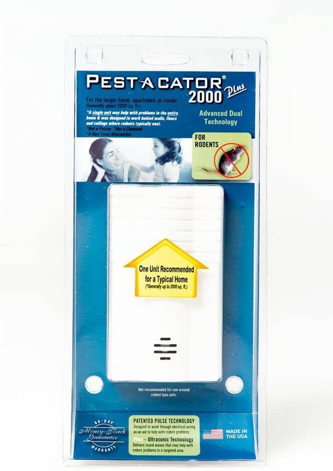 Pest-A-Cator Plus 2000 Electronic Rodent Repeller