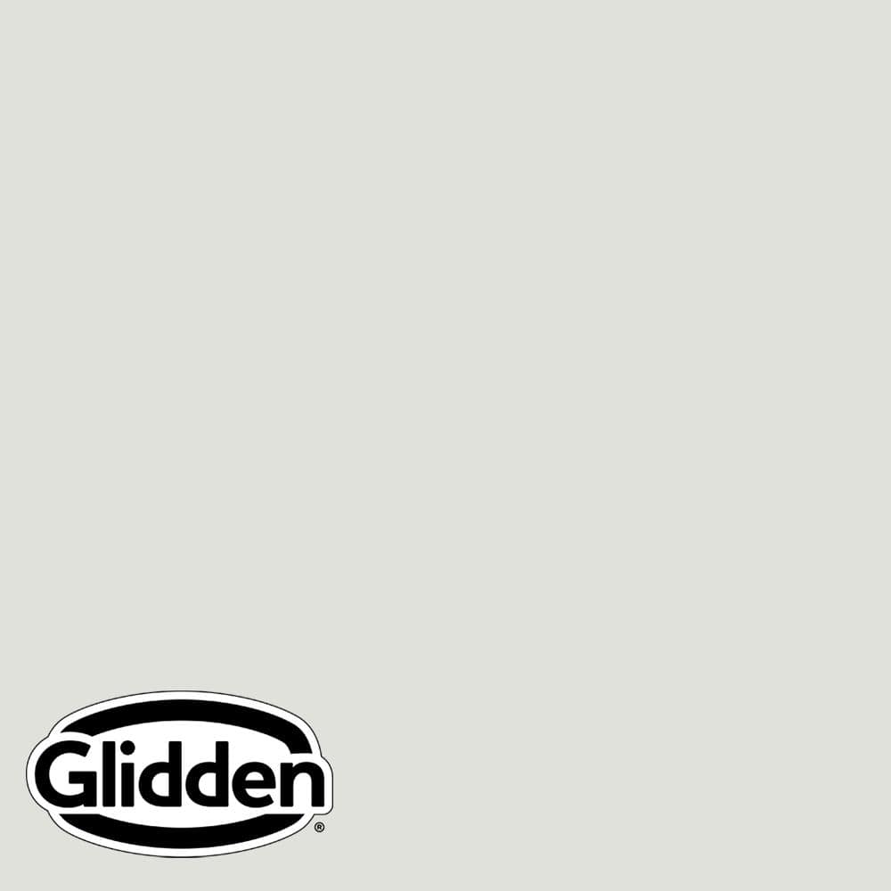 Glidden Premium 1 gal. PPG1009-1 Tundra Frost Flat Interior Latex Paint