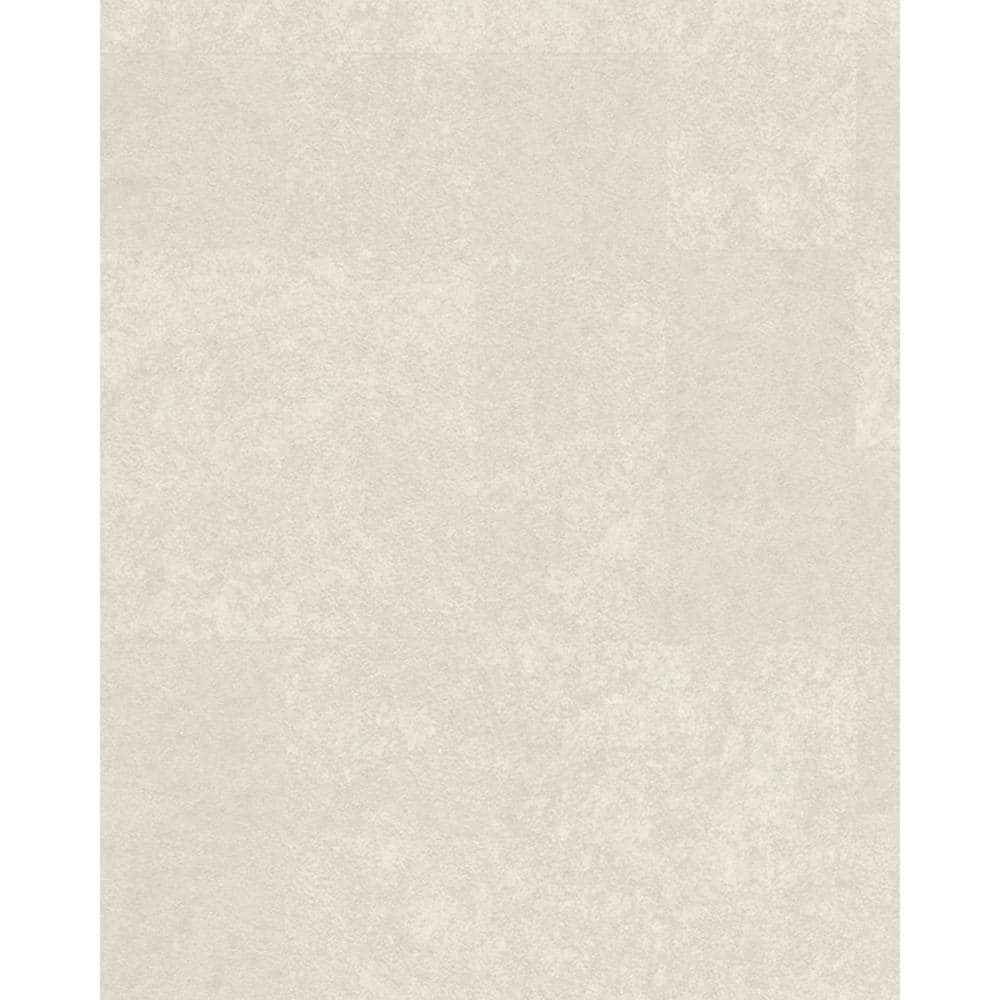 Walls Republic Metallic WeatheRed Grid Wallpaper Off White Paper Strippable Roll (Covers 57 sq. ft.)