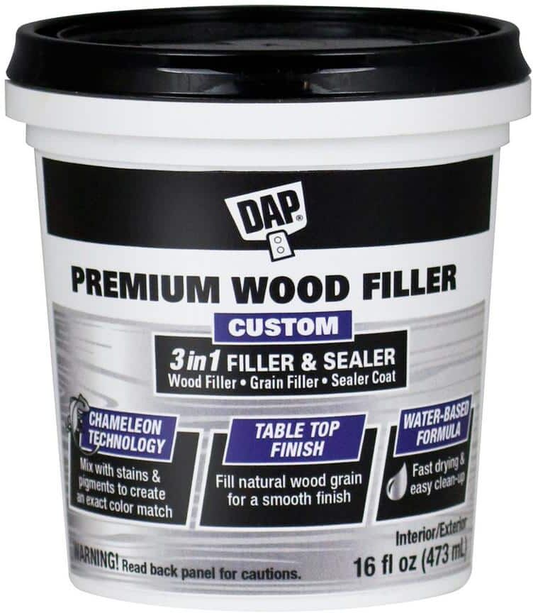 DAP Premium Wood Filler 16 oz. White (4-Pack)