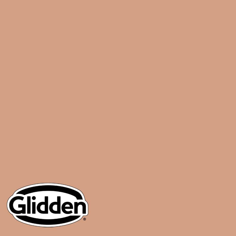 Glidden Premium 5 gal. PPG1069-4 Orange Maple Flat Interior Latex Paint
