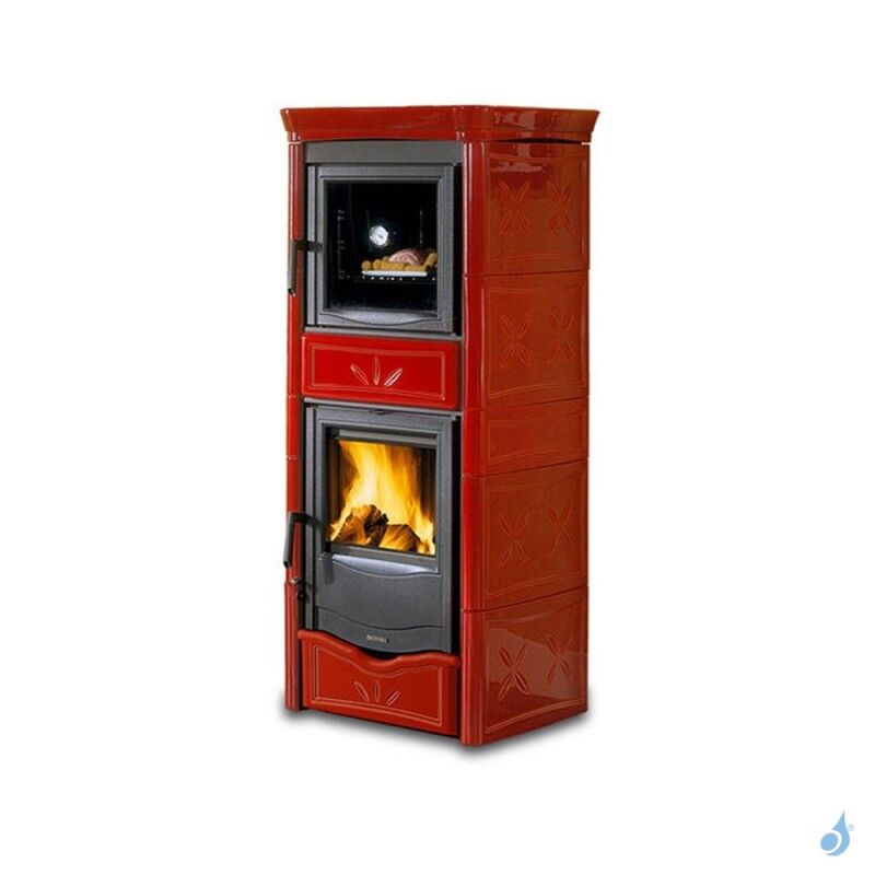 La Nordica Extraflame Poêle à bois La Nordica Nicoletta Forno Evo Puissance 9.1kW A+