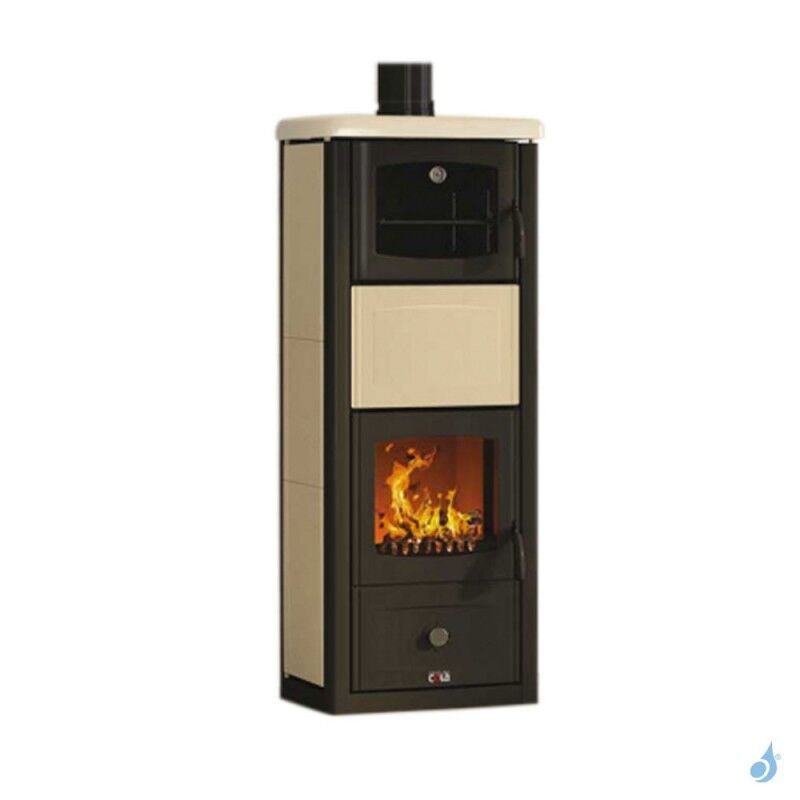 Anselmo Cola Poêle à bois avec four de cuisson Anselmo Cola Arianna Puissance 10.2kW