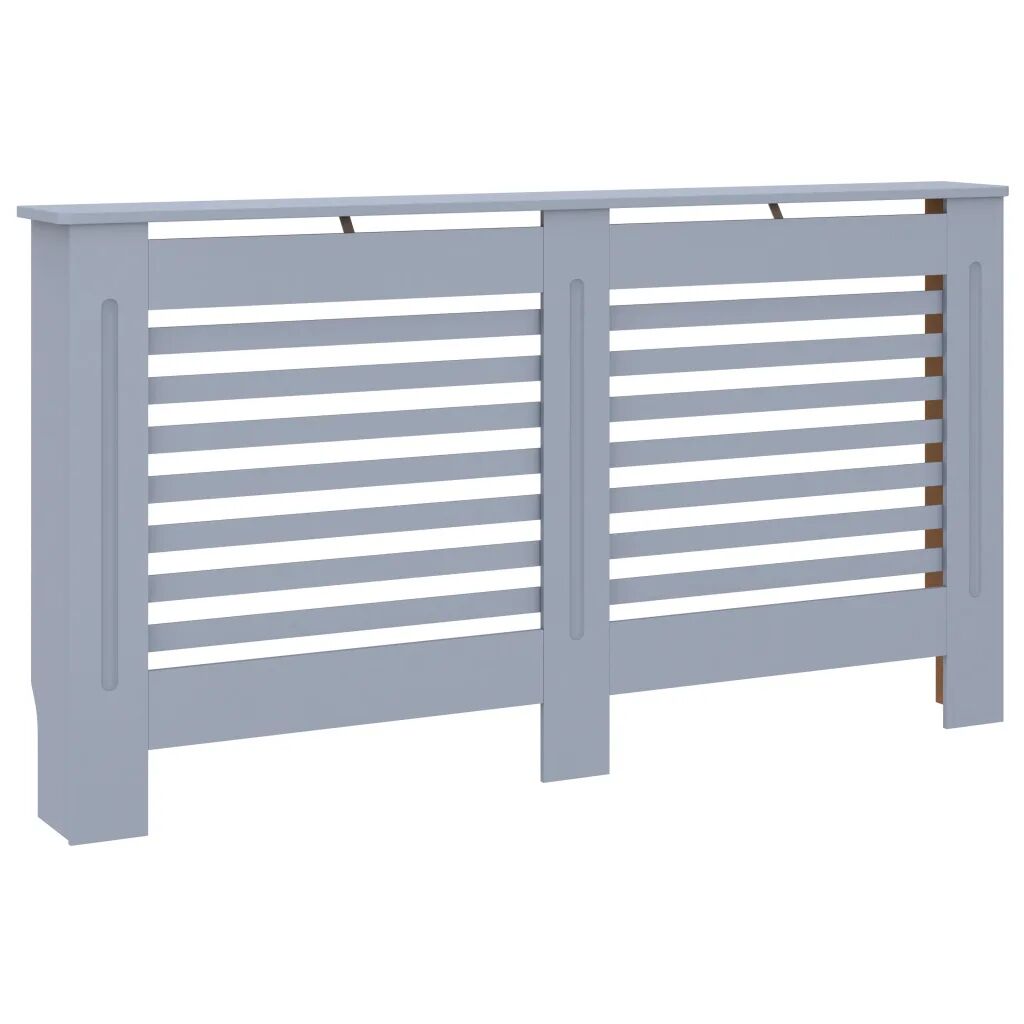 vidaXL Cache-radiateur Anthracite 152x19x81 cm MDF