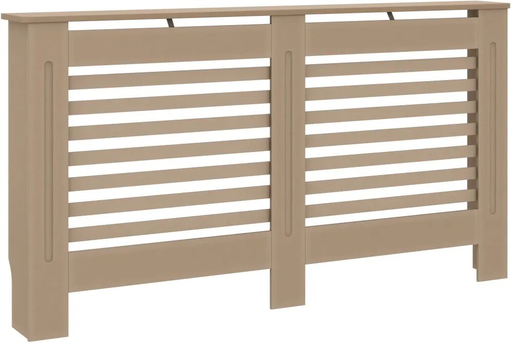 vidaXL Cache-radiateur 152x19x81 cm MDF