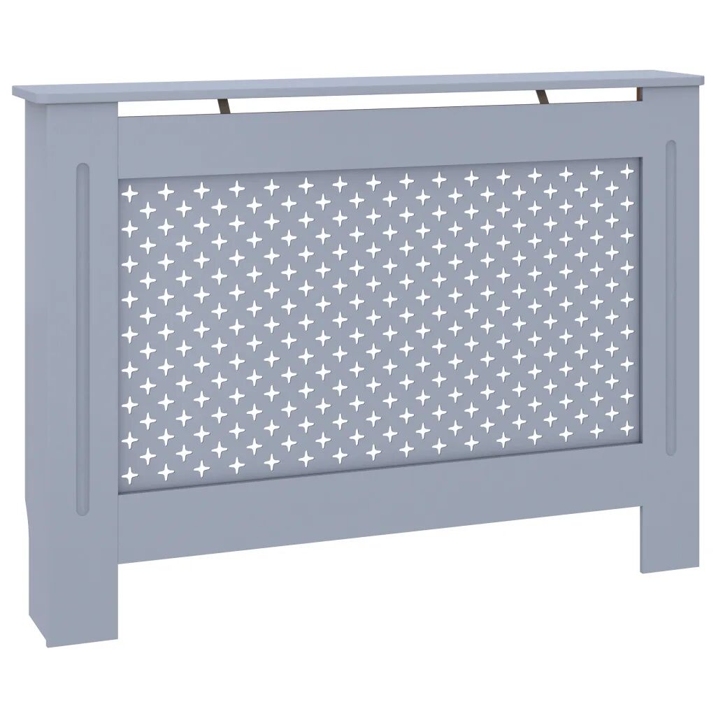 vidaXL Cache-radiateur Anthracite 112x19x81 cm MDF