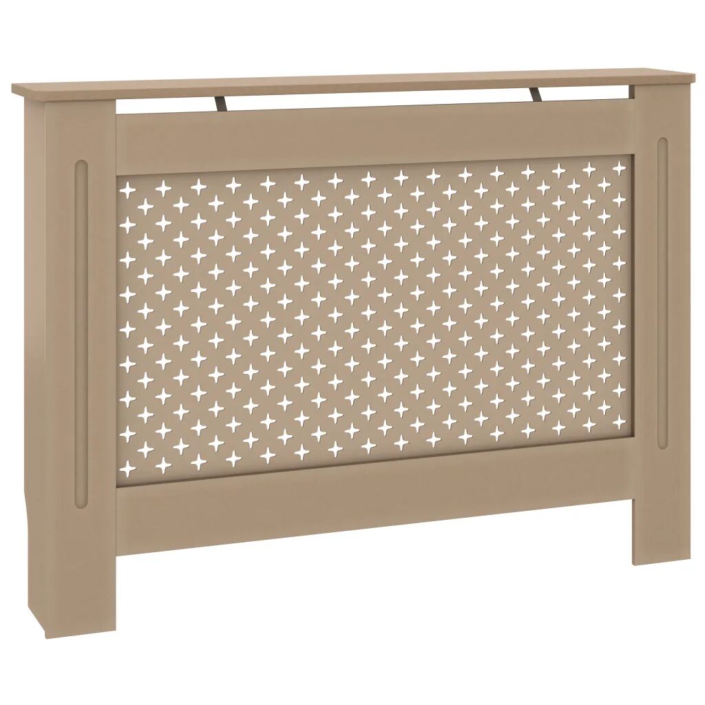 vidaXL Cache-radiateur 112x19x81 cm MDF