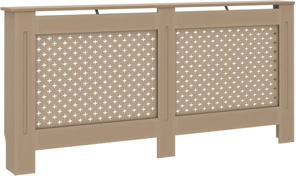 vidaXL Cache-radiateur 172x19x81 cm MDF