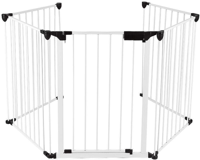 OOBEST Barrière de Sécurité 310 cm Grille Protection pour Animaux Cheminée