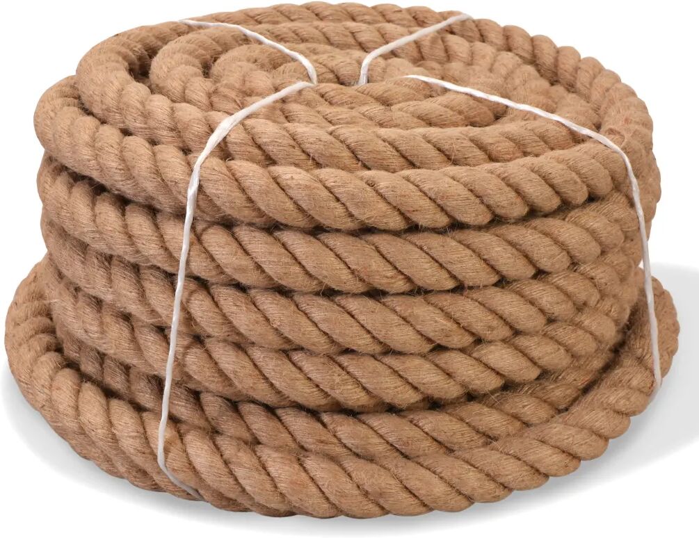 vidaXL Corde 100 % jute 30 mm 30 m