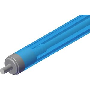 Gura Kunststoff-Tragrolle, Rollen-Ø 20 mm, Achs-Ø 6 mm, Länge 300 mm