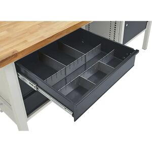 kaiserkraft Set Trennbleche, für 650 x 650 x 100/125 mm, Trennbleche, verzinkt