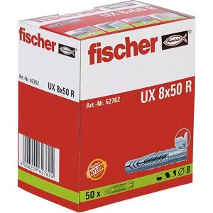 fischer Universaldübel UX, mit Rand, 8 x 50 mm, Packung à 50 Stk, ab 5 Stk