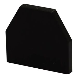 SHG Endkappe, VE 2 Stk, für Knuffi® Flächenschutz Typ CC, schwarz