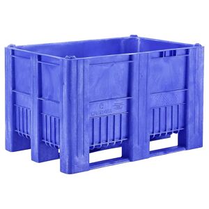 kaiserkraft Palettenbox, Volumen 470 l, blau, ab 10 Stk