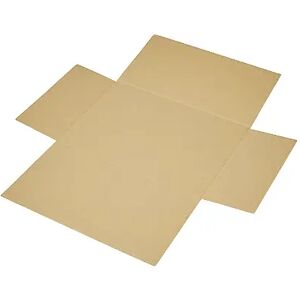 kaiserkraft Kreuzverpackung, einteilig, 1-wellig, braun, LxB 310 x 220 mm, Füllhöhe 50 mm, ab 500 Stk