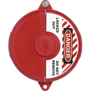 ABUS Handrad-Verriegelung, V307, für Durchgangsventile 5'' - 6,5'', rot