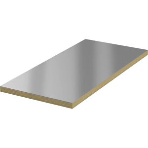kaiserkraft Stahlblechauflage für Werkbankplatten, Plattenbreite 2030 mm, Plattenstärke 10 mm