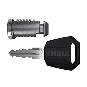 Thule 450800 One-Key 8 System 8 Pack, silber/schwarz