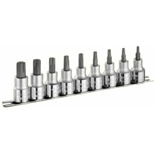 Expert Set mit 9 1/2'' Schraubendreherbuchsen für Torx-Schrauben