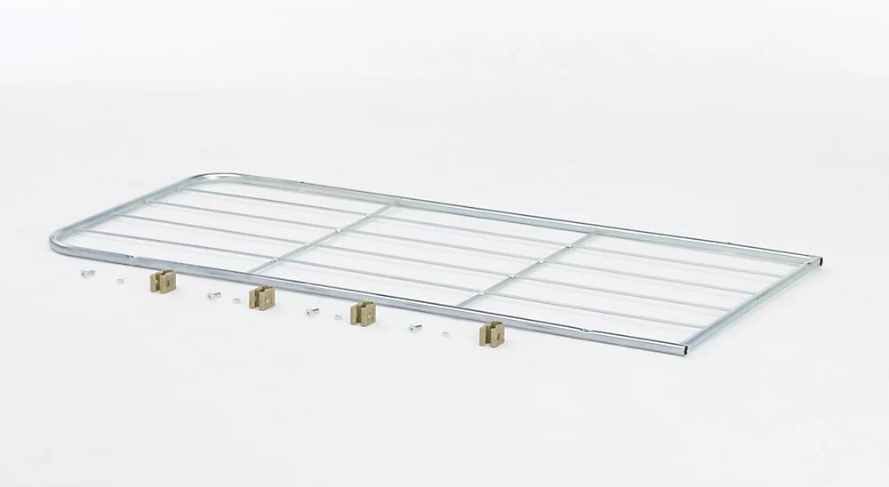 Rückwand verschraubbar für Rollbehälter HxBxT 1620 x 720 x 810 mm