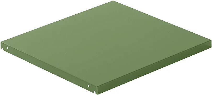 LISTA Stahlblech-Kopfboden BxT 890 x 860 mm, Fachlast 200 kg resedagrün