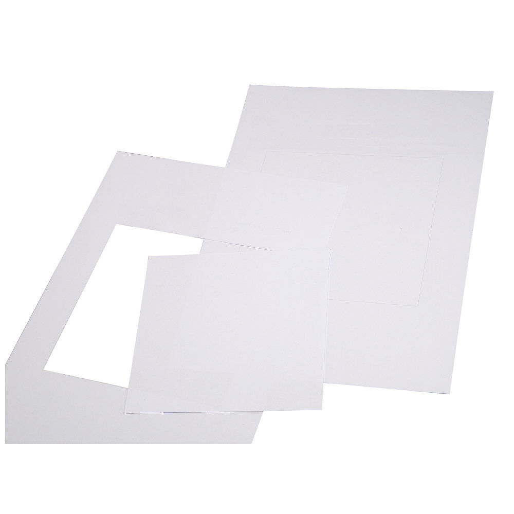 Papiereinlage für Türschild MAXI™ HxB 150 x 150 mm weiß, VE 10 Stk