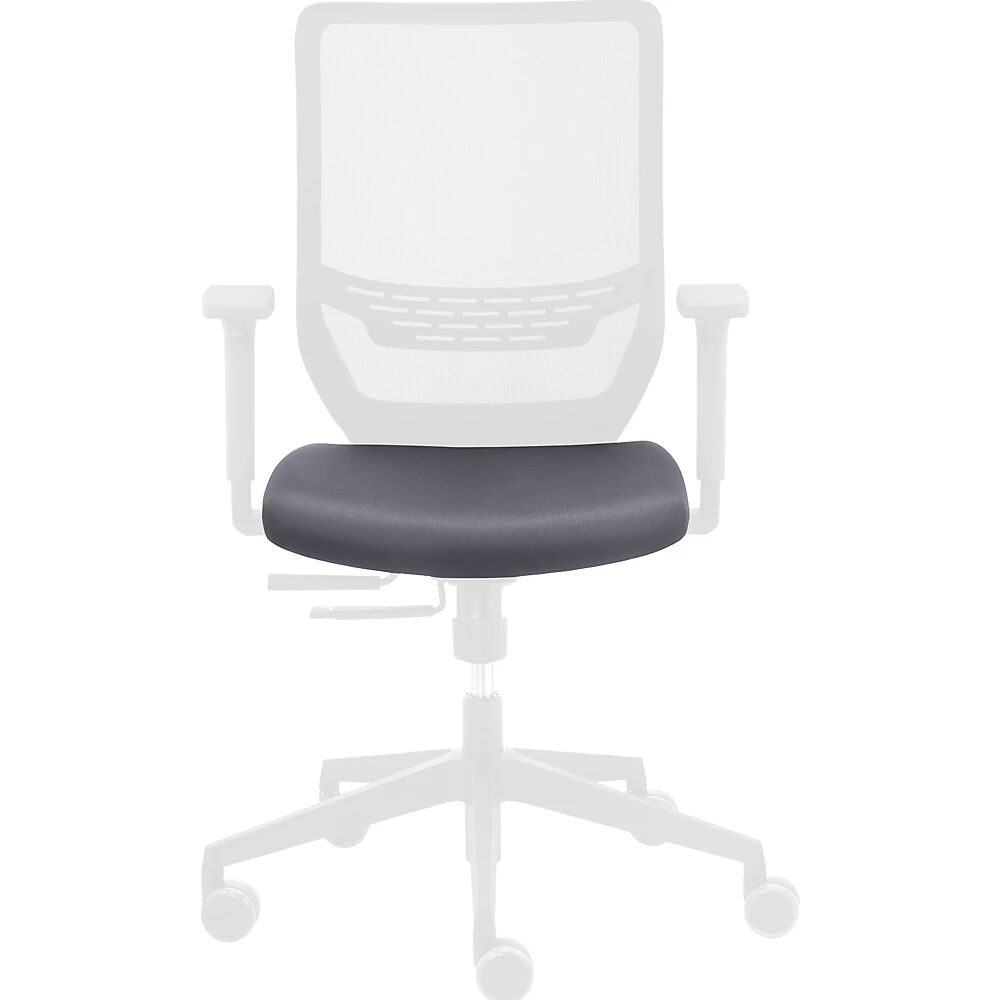 TrendOffice Sitzhusse TO-SYNC für Bürodrehstuhl grau