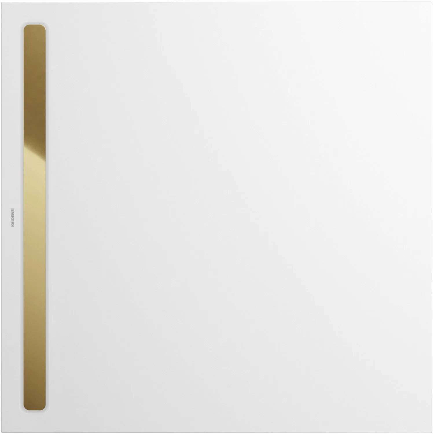 Kaldewei Nexsys Designblende 70 cm für Duschflächen mit Länge 70 cm gold glänzend  687771260957