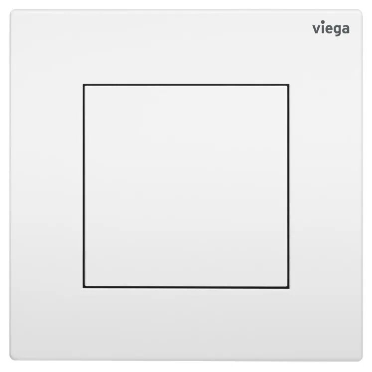 Viega Urinal-Betätigungsplatte für Prevista Visign for Style 21, Modell 8611.2 Prevista H: 13 B: 13 T: 0,8 cm kunststoff weiß-alpin 774523