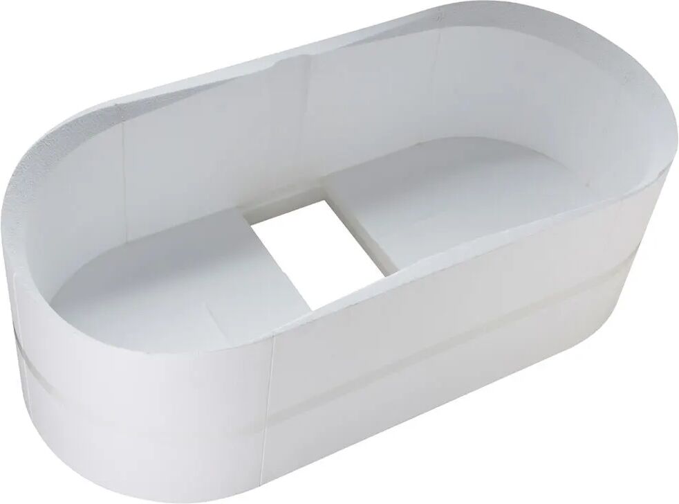 Sturotec Wannenträger für LAUFEN Thallium Duo Oval Einbau-Badewanne 180 cm Thallium B: 177 T: 77 H: 57,5 cm passend für: H2250800000401 STWLB032