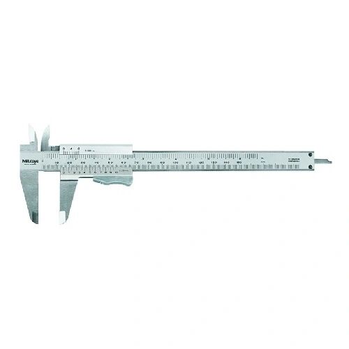 MITUTOYO Posuvné měřítko s noniem a aretací palcem metrické/palcové MITUTOYO Rozsah: 0-300 mm