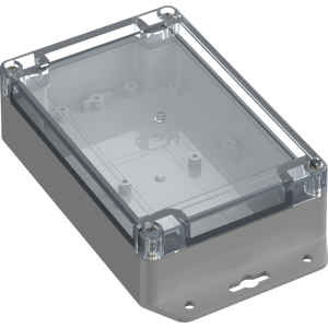 BOX4U 6U07151005639 - Industriegehäuse, 150 x 100 x 45mm, IP66/IP68, lichtgrau