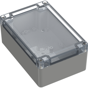 BOX4U 6U07151006139 - Industriegehäuse, 150 x 100 x 60mm, IP66/IP68, lichtgrau