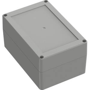 BOX4U 6U07151008119 - Industriegehäuse, 150 x 100 x 75mm, IP66/IP68, lichtgrau