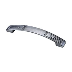 Hettich Möbelgriff Zinkdruckguss silber 21,0 x 160,0 x 23,0 mm - 1 Stück