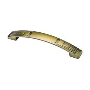 Hettich Möbelgriff Zinkdruckguss gold 21,0 x 160,0 x 23,0 mm - 1 Stück