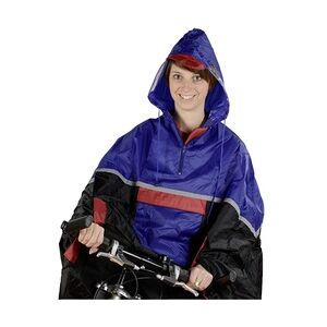 Fischer Regenponcho Deluxe mit Reflexmaterial