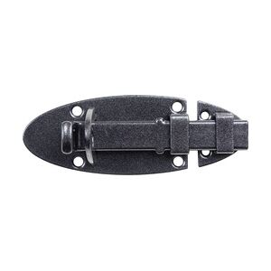 GAH ALBERTS Alberts Duravis Schlossriegel schwarz diamant, 90 x 44 mm