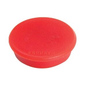 Magnet rund, 38 mm, 1500 g, 10 Stück, rot