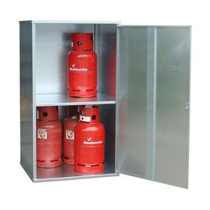 Gasflaschen-Depot Typ GFD-G GFD-G 1, verzinkt