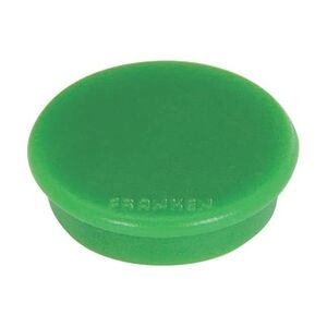 Magnet rund, 38 mm, 2500 g, 10 Stück, grün