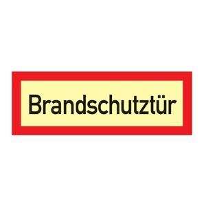 Brandschutzzeichen DIN 4066 L297xB105 mm Brandschutztür Folie