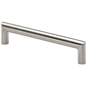 HETTICH Gehrungsgriff Narona •–• 128, l 140 mm, h 30 mm, ø 12 mm, Edelstahl gebürstet