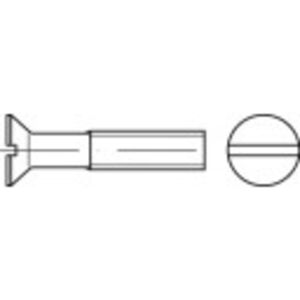 Toolcraft - 1065469 Senkschrauben M3.5 16 mm Schlitz din 963 Edelstahl A2 200 St.